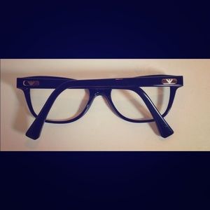 Armani Frames / Black and Gold
